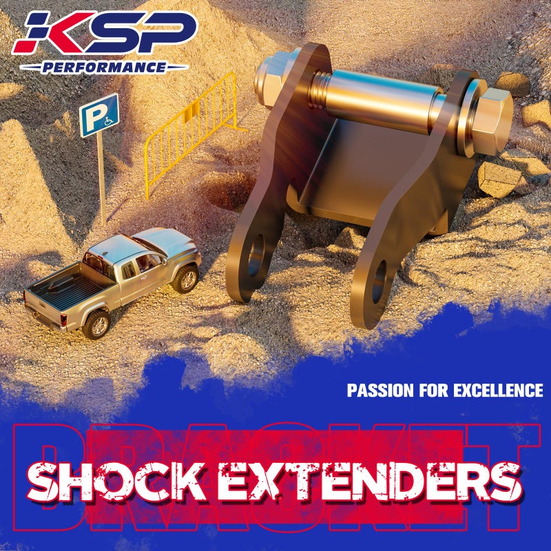 KSP PERFORMANCE KSP 4 ""-6"" موسعات الصدمات تناسب سيلفرادو سييرا 1500 طقم تمديد الصدمات لـ 1999-2006 تشيفي سيلفرادو جي إم سي سييرا 1500 جميع سيارات الأجرة الخلفية لخفض الصدمات وأقواس الصدمات - Image 5